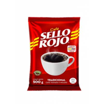 CAFE SELLO ROJO X 500 GRS (IVA 5)