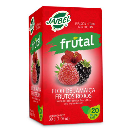 AROMATICA JAIBEL FRUTOS ROJOS X 20 SOBRES