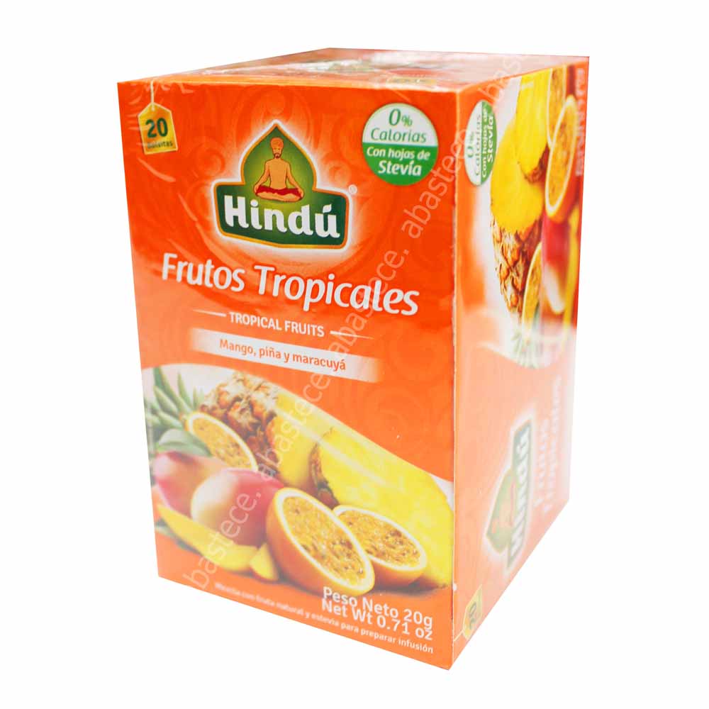 TE HINDU FRUTOS TROPICALES X20 GRS X 20 SOBRES